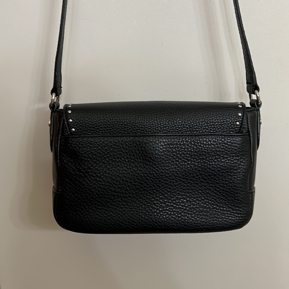 Henri Bendel Dakota studded flap Crossbody Black - Picture 8 of 16